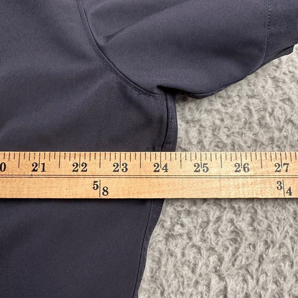 7 Diamonds Men's 4 Way Stretch Performance Button Down Shirt‎ Navy XL - Picture 5 of 8